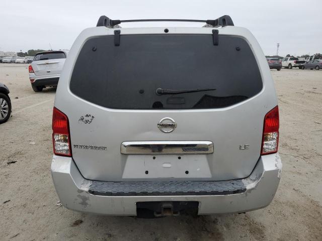 5N1AR18U66C665933 - 2006 NISSAN PATHFINDER LE SILVER photo 6