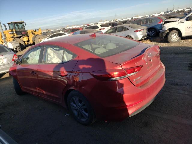 5NPD84LF3HH189159 - 2017 HYUNDAI ELANTRA SE RED photo 2