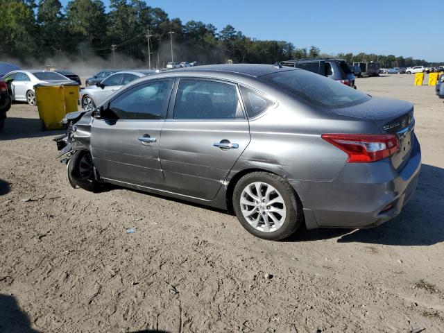 3N1AB7AP8KY392692 - 2019 NISSAN SENTRA S GRAY photo 2