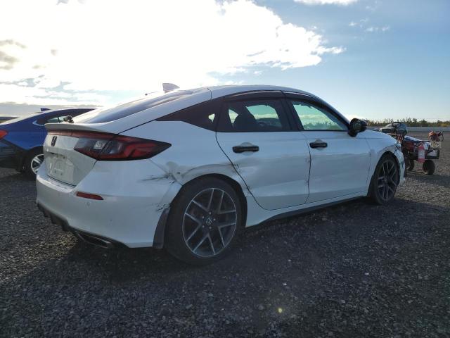 19XFL1H85NE400345 - 2022 HONDA CIVIC SPORT TOURING თეთრი ფოტო 3