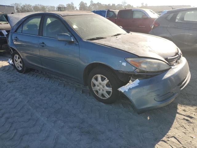 4T1BE32K33U687591 - 2003 TOYOTA CAMRY LE BLUE photo 4