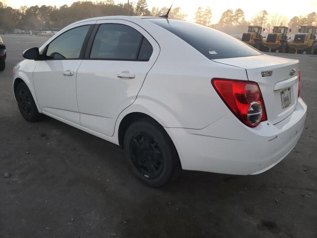 1G1JA5SH1D4123704 - 2013 CHEVROLET SONIC LS WHITE photo 2