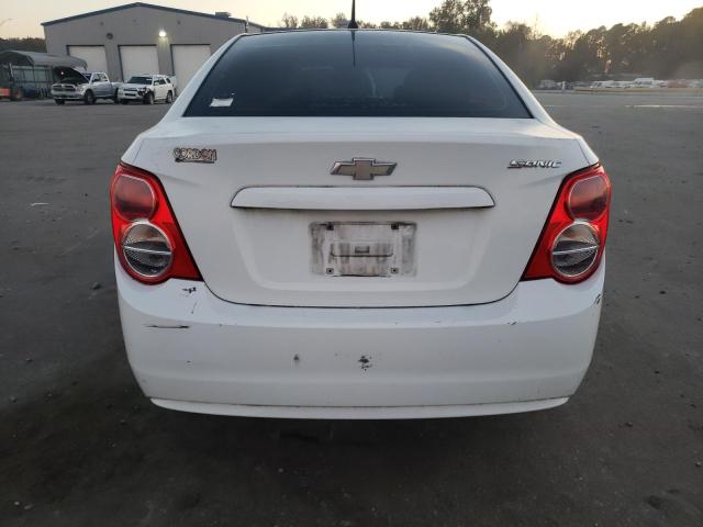 1G1JA5SH1D4123704 - 2013 CHEVROLET SONIC LS WHITE photo 6