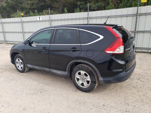 2HKRM3H39DH523456 - 2013 HONDA CR-V LX BLACK photo 2