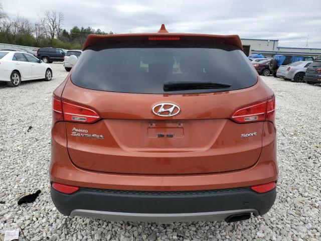 5XYZT3LB1FG272315 - 2015 HYUNDAI SANTA FE S ORANGE photo 6