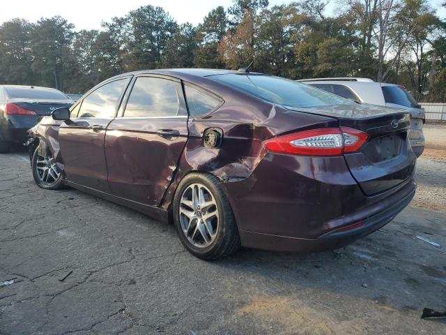 3FA6P0H75DR198397 - 2013 FORD FUSION SE BURGUNDY photo 2