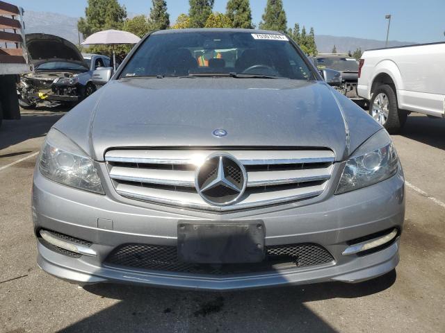 WDDGF5GB3BR180659 - 2011 MERCEDES-BENZ C 350 SILVER photo 5