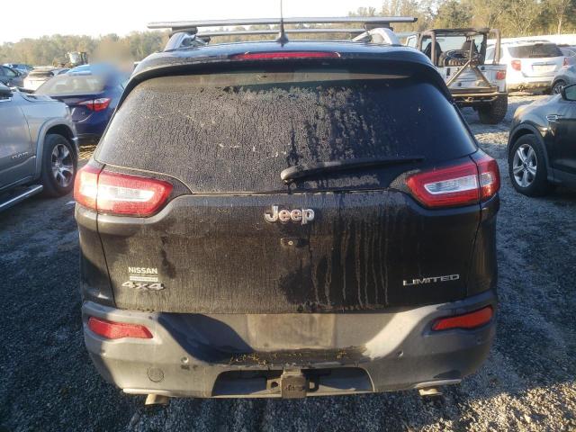 1C4PJMDS0EW140570 - 2014 JEEP CHEROKEE LIMITED BLACK photo 6