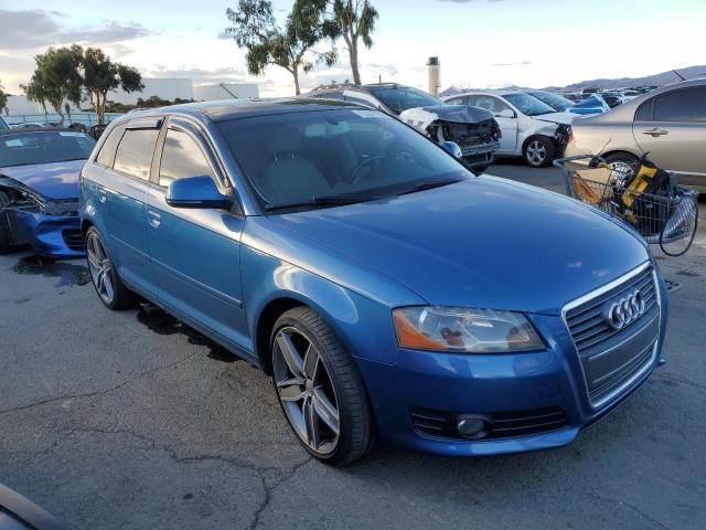 WAUHF78P59A079066 - 2009 AUDI A3 2.0T BLUE photo 4