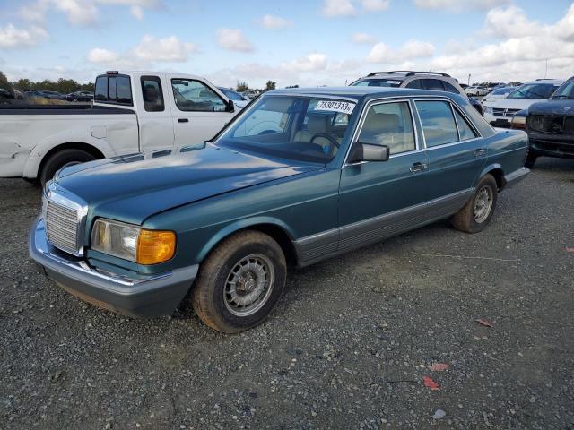 WDBCA32C6FA111009 - 1985 MERCEDES-BENZ 380 SE GREEN photo 1