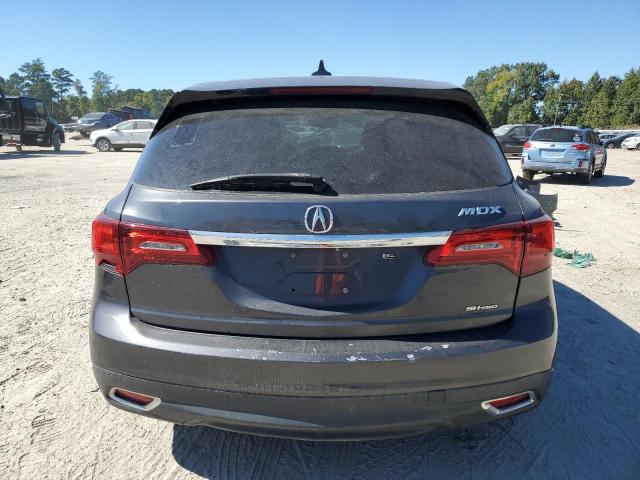 5FRYD4H4XEB038185 - 2014 ACURA MDX TECHNOLOGY CHARCOAL photo 6