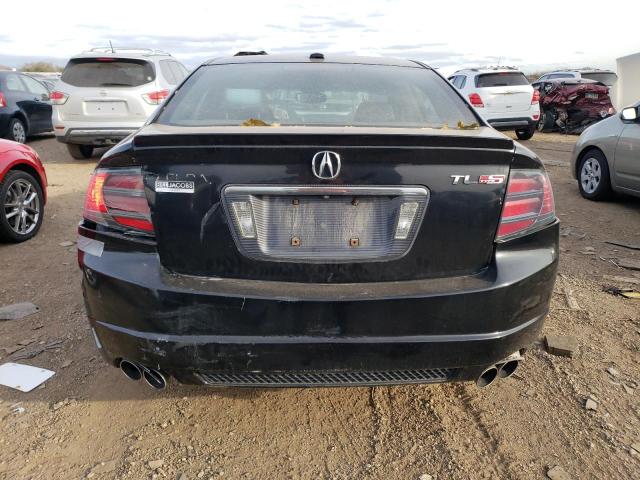 19UUA76538A055625 - 2008 ACURA TL TYPE S BLACK photo 6