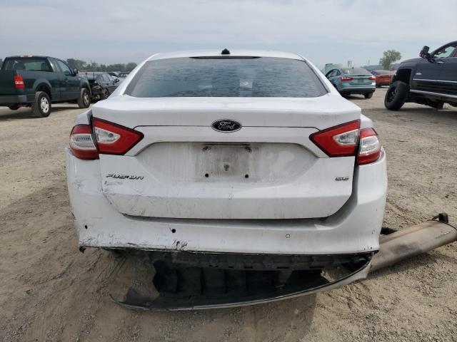 3FA6P0H70DR120500 - 2013 FORD FUSION SE WHITE photo 6