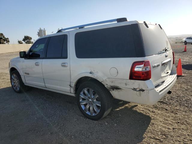 1FMFK19528LA58173 - 2008 FORD EXPEDITION EL LIMITED BEIGE photo 2