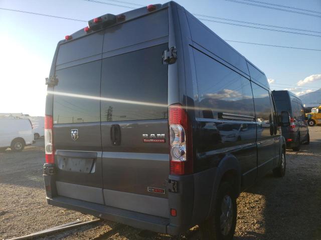 3C6TRVDDXGE107465 - 2016 RAM PROMASTER 2500 HIGH ნაცრისფერი ფოტო 3