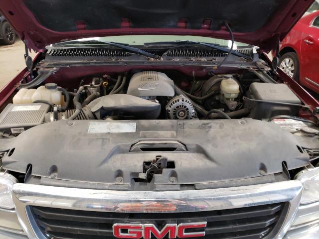 2GTEC13V071100351 - 2007 GMC NEW SIERRA C1500 CLASSIC BURGUNDY photo 11