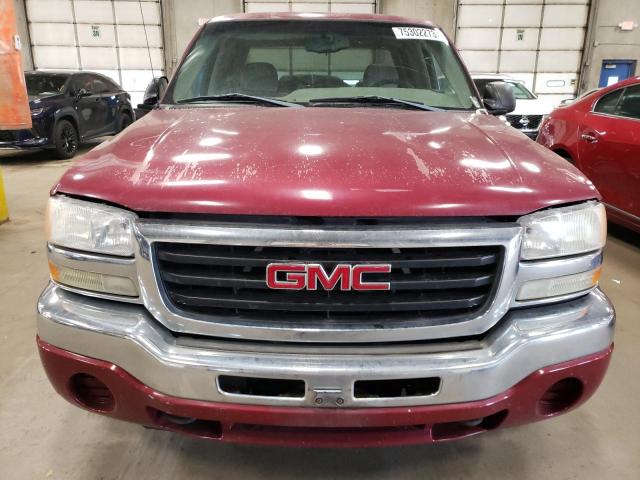 2GTEC13V071100351 - 2007 GMC NEW SIERRA C1500 CLASSIC BURGUNDY photo 5