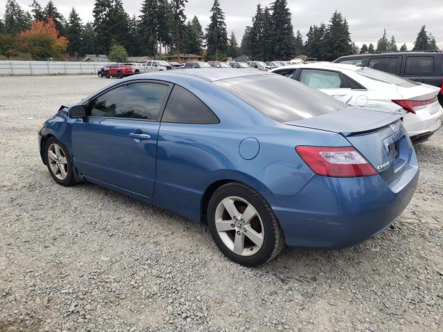 2HGFG12676H002444 - 2006 HONDA CIVIC LX BLUE photo 2