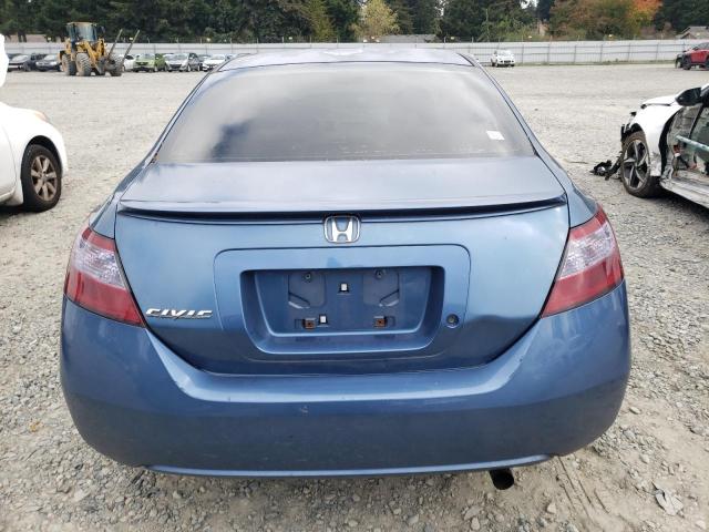 2HGFG12676H002444 - 2006 HONDA CIVIC LX BLUE photo 6