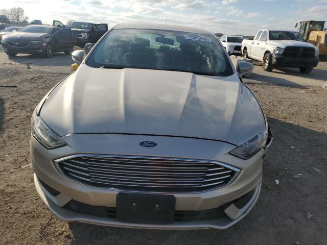 3FA6P0LU5HR257886 - 2017 FORD FUSION SE HYBRID GOLD photo 5