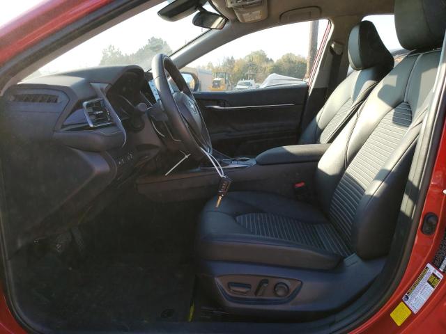 4T1G11AK3PU103381 - 2023 TOYOTA CAMRY SE NIGHT SHADE RED photo 7