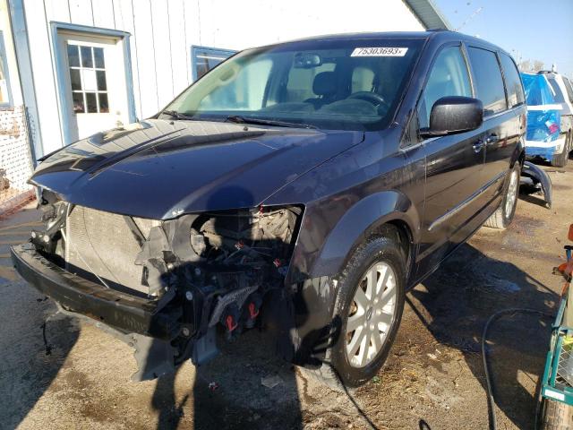 2C4RC1BG4ER215876 - 2014 CHRYSLER TOWN & COU TOURING CHARCOAL photo 1