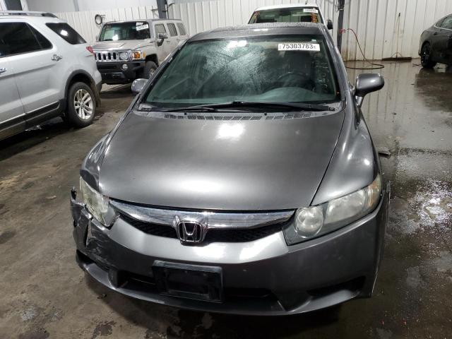 2HGFA1F9XAH537914 - 2010 HONDA CIVIC EXL CHARCOAL photo 5