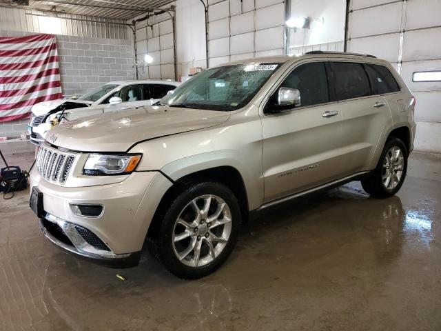 1C4RJFJG9EC200318 - 2014 JEEP GRAND CHER SUMMIT ბეჟი ფოტო 1