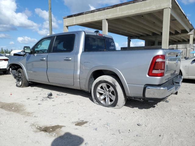 1C6RREJT7KN838073 - 2019 RAM 1500 LARAMIE GRAY photo 2