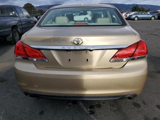 4T1BK3DB7BU407773 - 2011 TOYOTA AVALON BASE GOLD photo 6