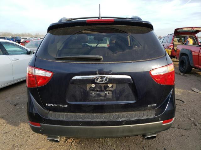 KM8NU4CC5CU198509 - 2012 HYUNDAI VERACRUZ GLS BLACK photo 6