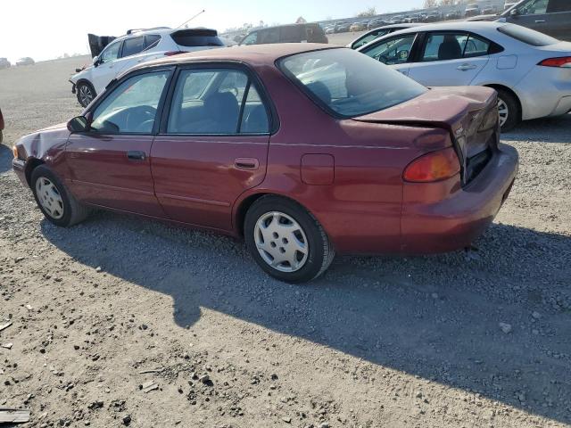 2T1BR12E9XC202073 - 1999 TOYOTA COROLLA VE BURGUNDY photo 2