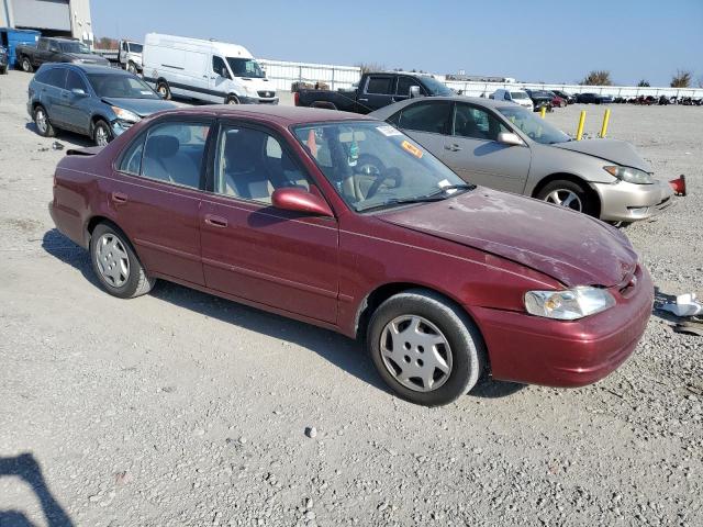 2T1BR12E9XC202073 - 1999 TOYOTA COROLLA VE BURGUNDY photo 4