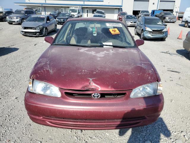 2T1BR12E9XC202073 - 1999 TOYOTA COROLLA VE BURGUNDY photo 5