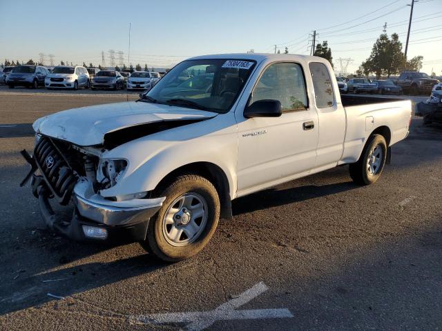 5TEVL52N74Z440595 - 2004 TOYOTA TACOMA SR5 XTRACAB WHITE photo 1