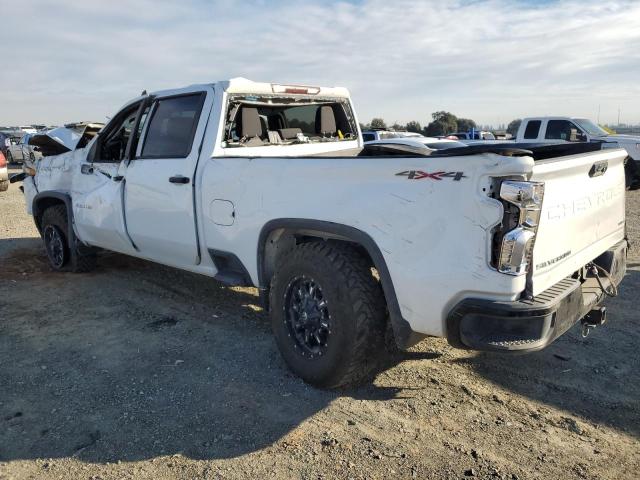 1GC4YMEY6NF214284 - 2022 CHEVROLET SILVERADO K2500 CUSTOM WHITE photo 2