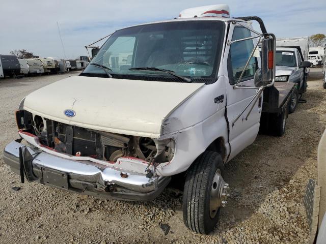 1FDKE30F9SHB73175 - 1995 FORD ECONOLINE E350 CUTAWAY VAN WHITE photo 1