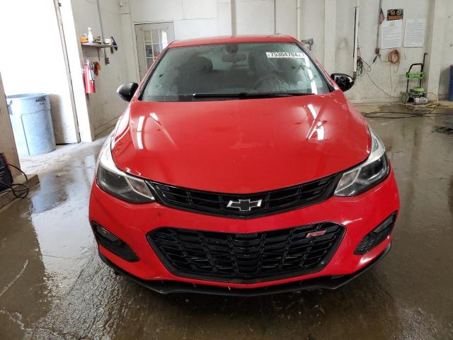 3G1BE6SM2JS652926 - 2018 CHEVROLET CRUZE LT RED photo 5