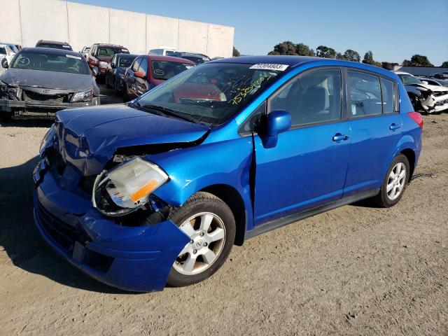 3N1BC13E09L354200 - 2009 NISSAN VERSA S BLUE photo 1