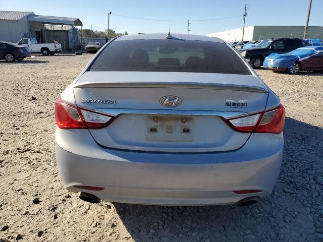 5NPEC4ACXDH741777 - 2013 HYUNDAI SONATA SE BLUE photo 6