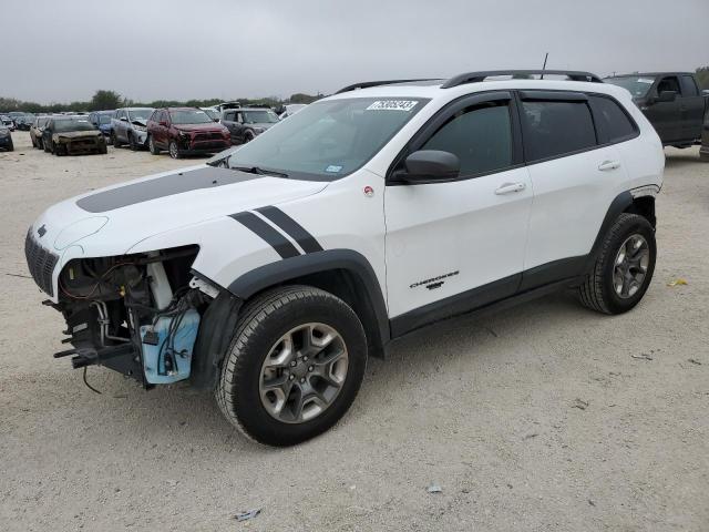 1C4PJMBX3KD126975 - 2019 JEEP CHEROKEE TRAILHAWK WHITE photo 1