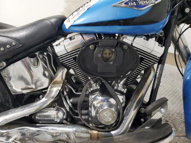 1HD1BW513BB046785 - 2011 HARLEY-DAVIDSON FLSTC BLUE photo 5