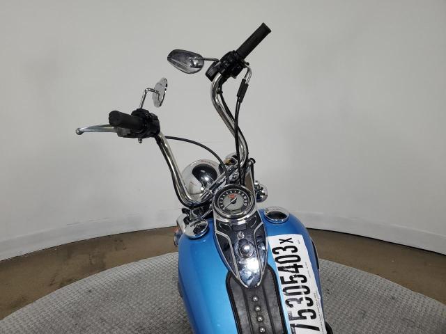 1HD1BW513BB046785 - 2011 HARLEY-DAVIDSON FLSTC BLUE photo 7