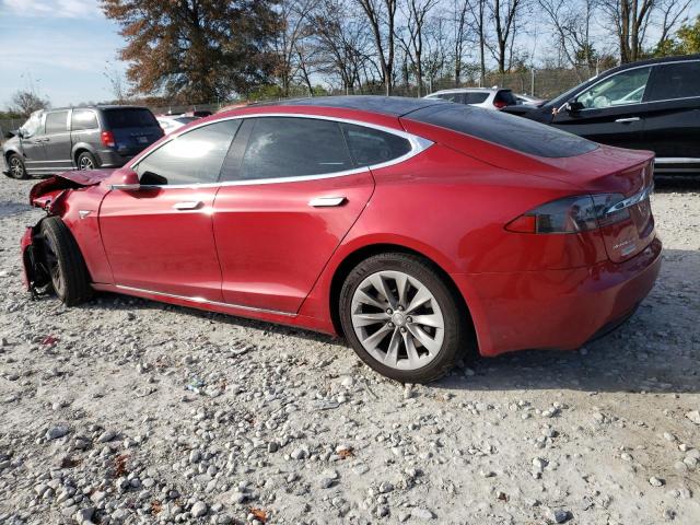 5YJSA1E24GF139291 - 2016 TESLA MODEL S 红色 照片 2