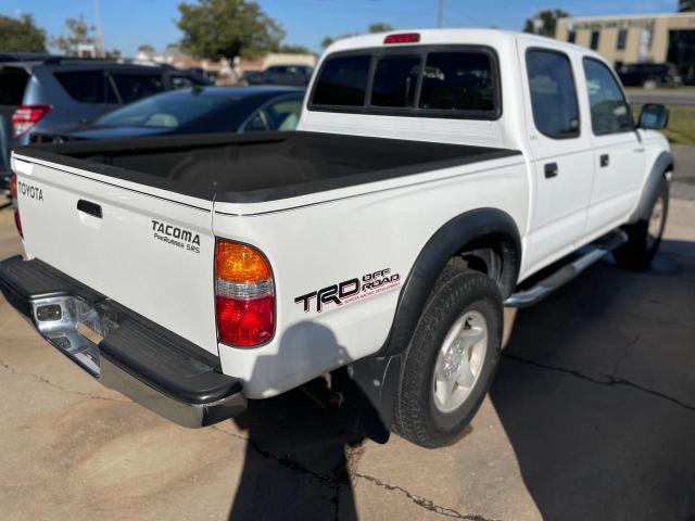 5TEGN92NX4Z338623 - 2004 TOYOTA TACOMA DOUBLE CAB PRERUNNER WHITE photo 4