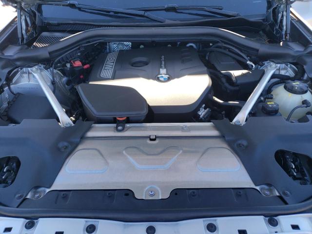 5UXTR7C56KLR49457 - 2019 BMW X3 SDRIVE30I SILVER photo 12