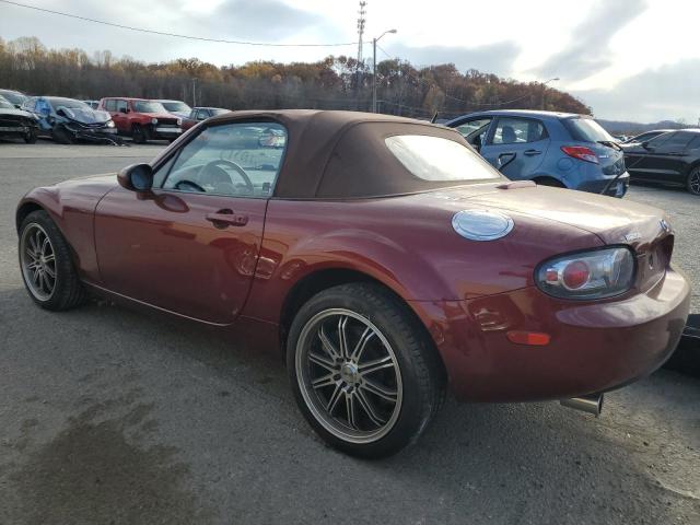 JM1NC25F160104026 - 2006 MAZDA MX-5 MIATA BURGUNDY photo 2