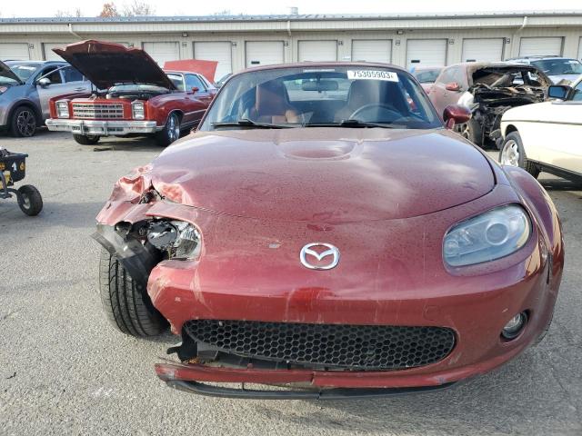 JM1NC25F160104026 - 2006 MAZDA MX-5 MIATA BURGUNDY photo 5