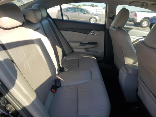 2HGFB2F92FH509390 - 2015 HONDA CIVIC EXL შავი ფოტო 10