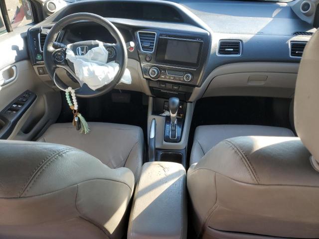2HGFB2F92FH509390 - 2015 HONDA CIVIC EXL შავი ფოტო 8